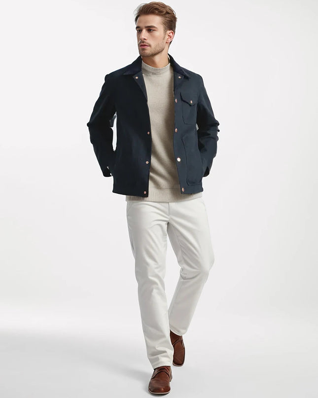 Men’s Pocket Button Jacket