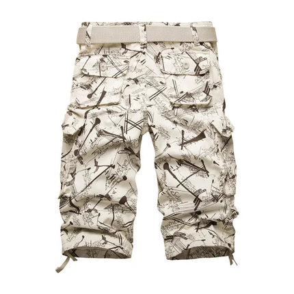 Men’s Printed Cargo Shorts