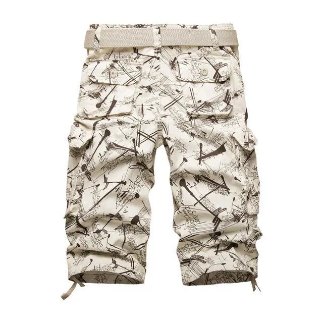 Men’s Printed Cargo Shorts
