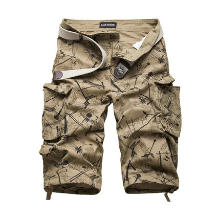Men’s Printed Cargo Shorts