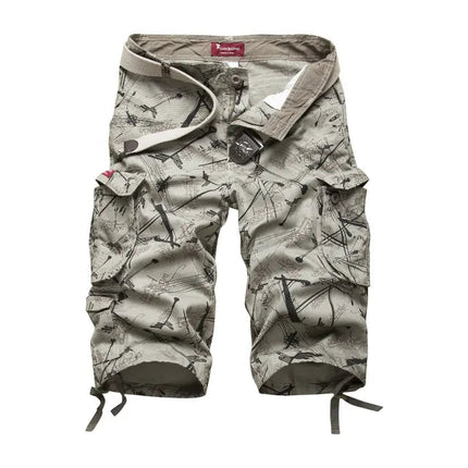 Men’s Printed Cargo Shorts