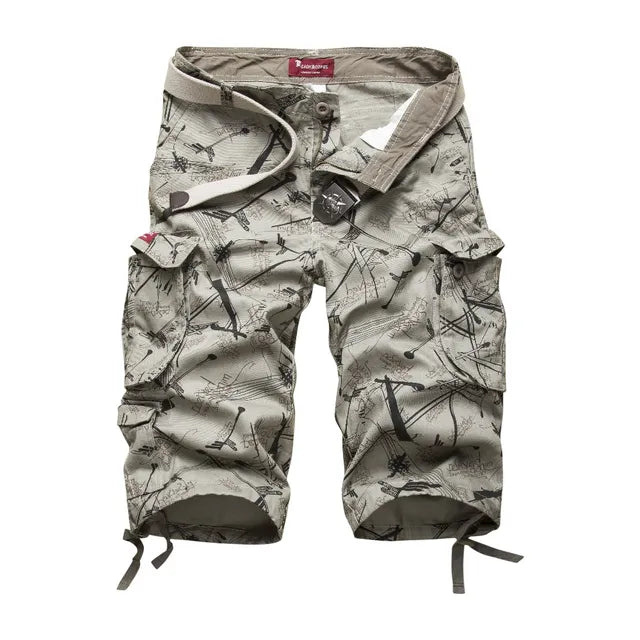 Men’s Printed Cargo Shorts
