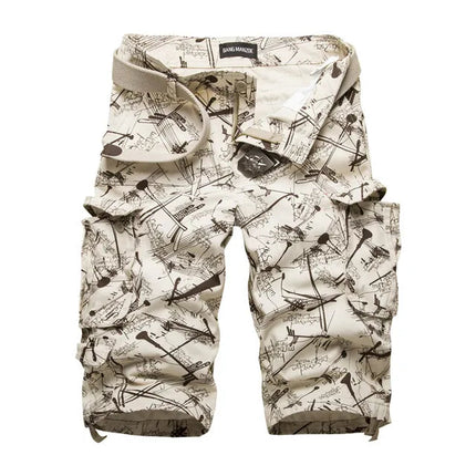 Men’s Printed Cargo Shorts
