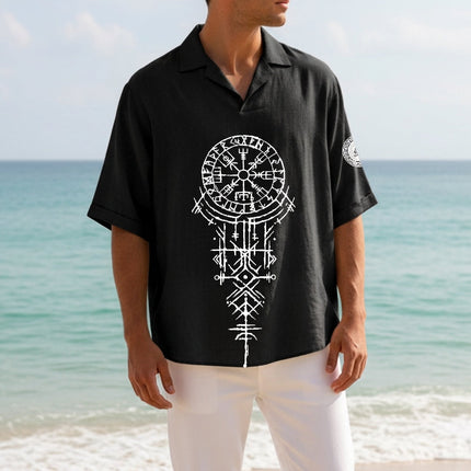 Men’s Printed Short Sleeve Shirt