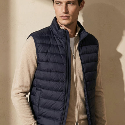 Men’s Quilted Zip Vest