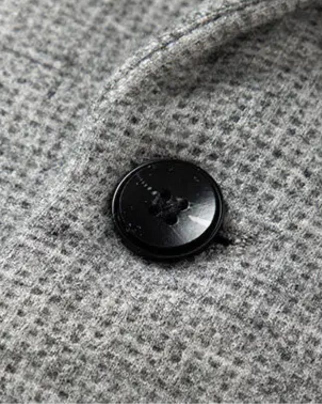 Men’s Refined Texture Two-Button Blazer