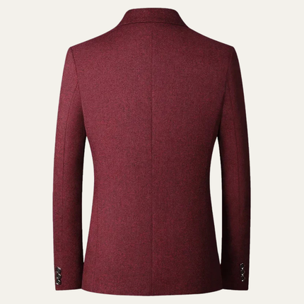 Men’s Refined Two-Button Notched Blazer