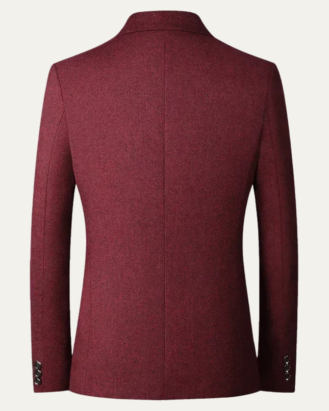 Men’s Refined Two-Button Notched Blazer
