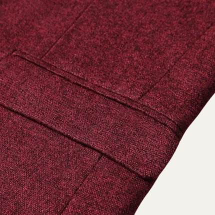 Men’s Refined Two-Button Notched Blazer