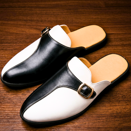 Men’s Regal Buckle Mule Loafers