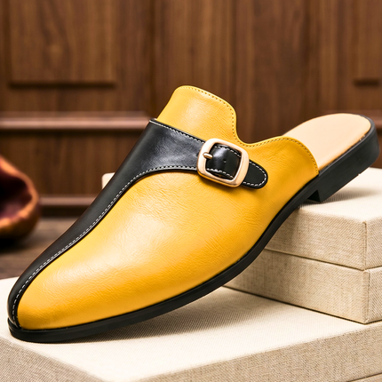 Men’s Regal Buckle Mule Loafers