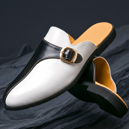 Men’s Regal Buckle Mule Loafers