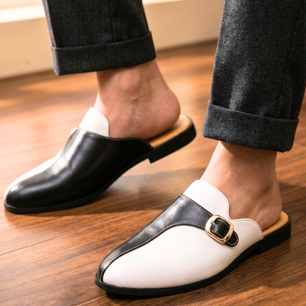 Men’s Regal Buckle Mule Loafers