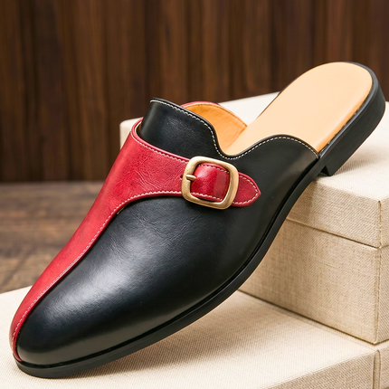 Men’s Regal Buckle Mule Loafers