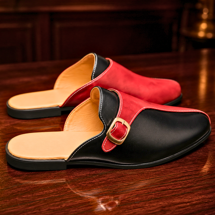 Men’s Regal Buckle Mule Loafers
