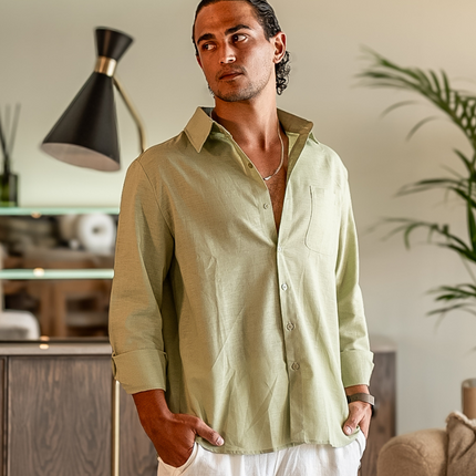 Men’s Relaxed Long Sleeve Shirt