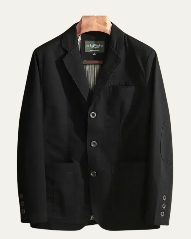 Men’s Relaxed Style Three-Button Blazer
