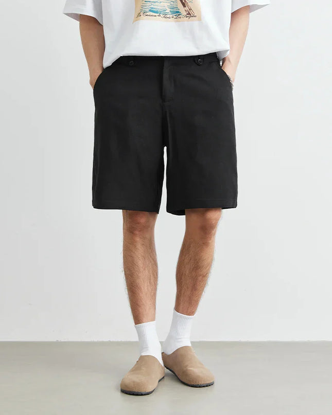Men’s Relaxed Tailored Casual Shorts