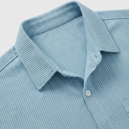 Men’s Ribbed Short Sleeve Shirt