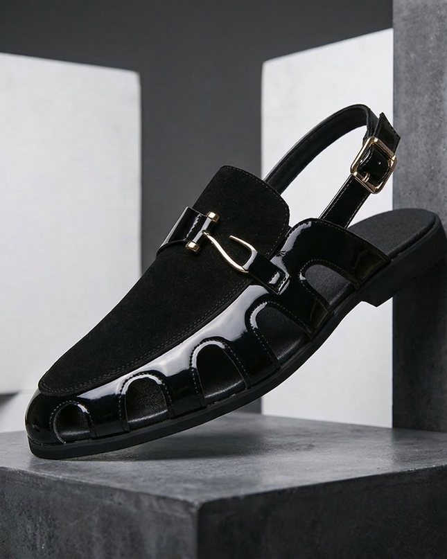 Men’s Riviera Cutout Slingback Sandals