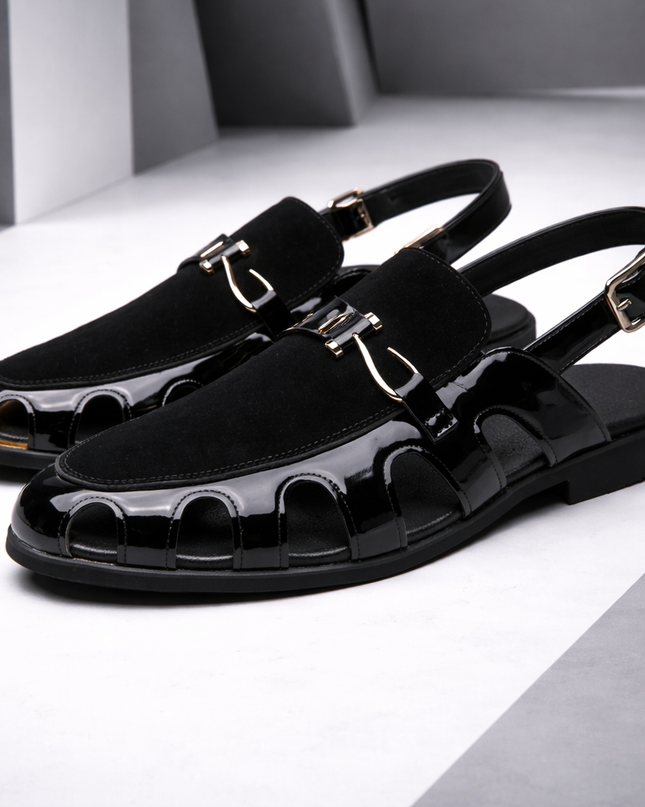 Men’s Riviera Cutout Slingback Sandals