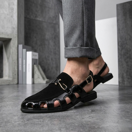 Men’s Riviera Cutout Slingback Sandals