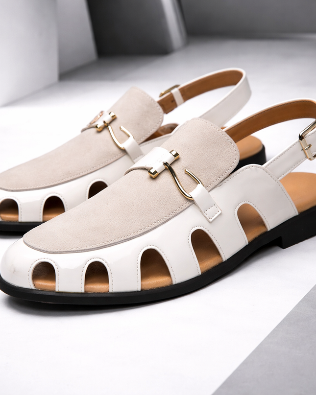 Men’s Riviera Cutout Slingback Sandals