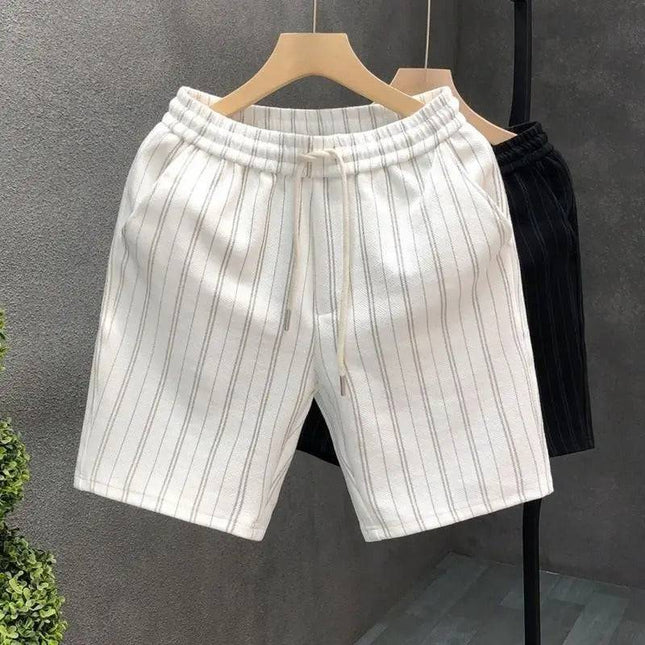 Men’s Riviera Pinstripe Lounge Shorts