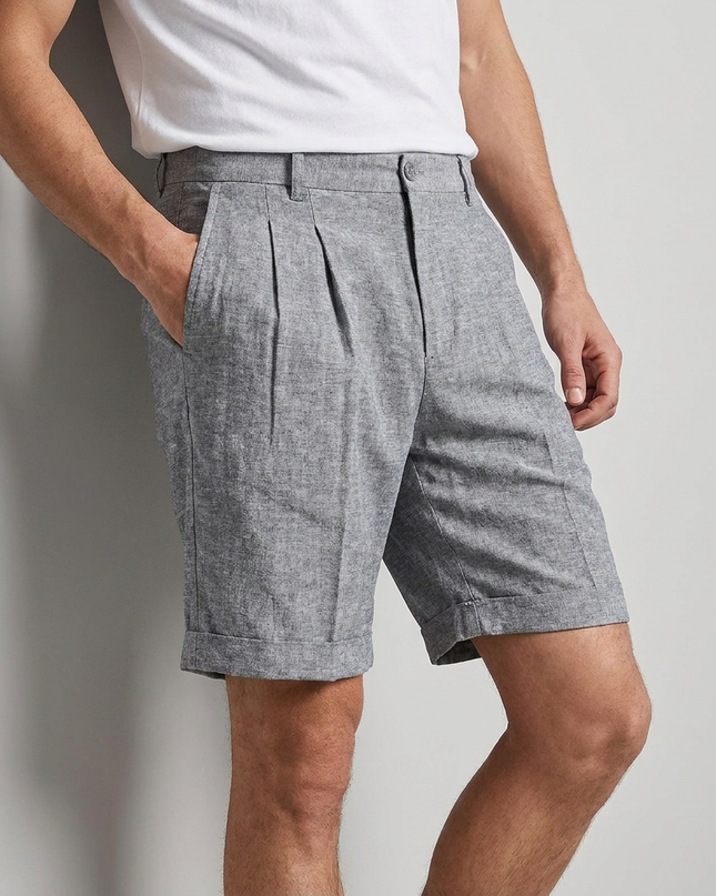 Men’s Riviera Pleated Tailored Shorts