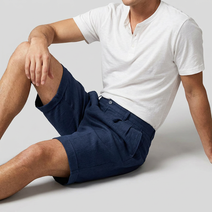 Men’s Riviera Pleated Tailored Shorts