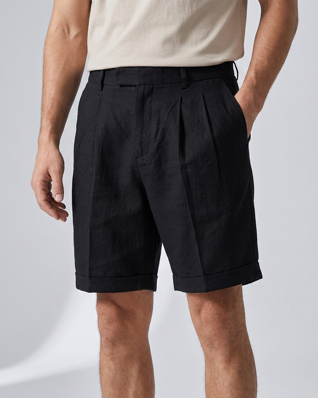 Men’s Riviera Pleated Tailored Shorts