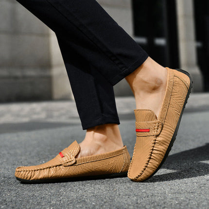 Men’s Riviera Stripe Driving Loafers