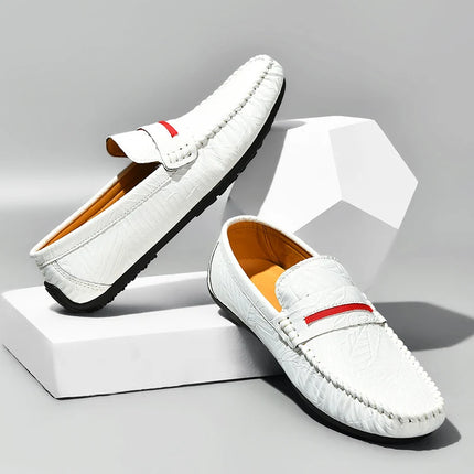 Men’s Riviera Stripe Driving Loafers