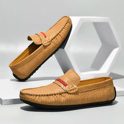 Men’s Riviera Stripe Driving Loafers