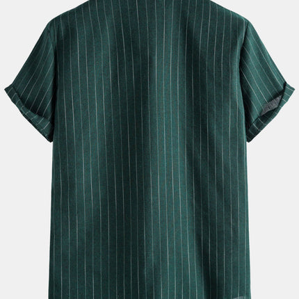 Men’s Riviera Stripe Short Sleeve Shirt