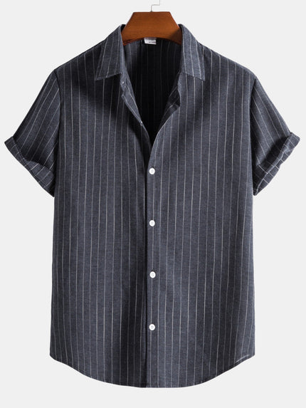 Men’s Riviera Stripe Short Sleeve Shirt
