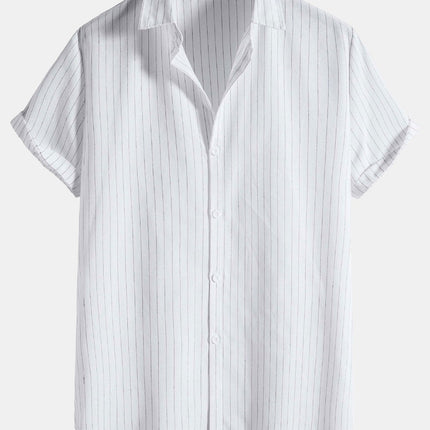 Men’s Riviera Stripe Short Sleeve Shirt