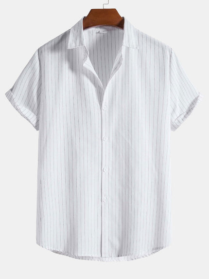 Men’s Riviera Stripe Short Sleeve Shirt