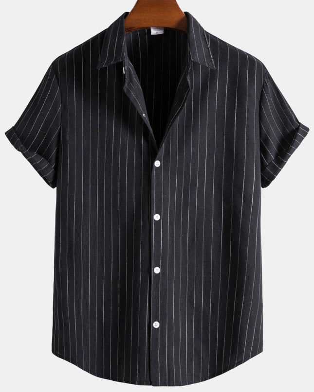 Men’s Riviera Stripe Short Sleeve Shirt