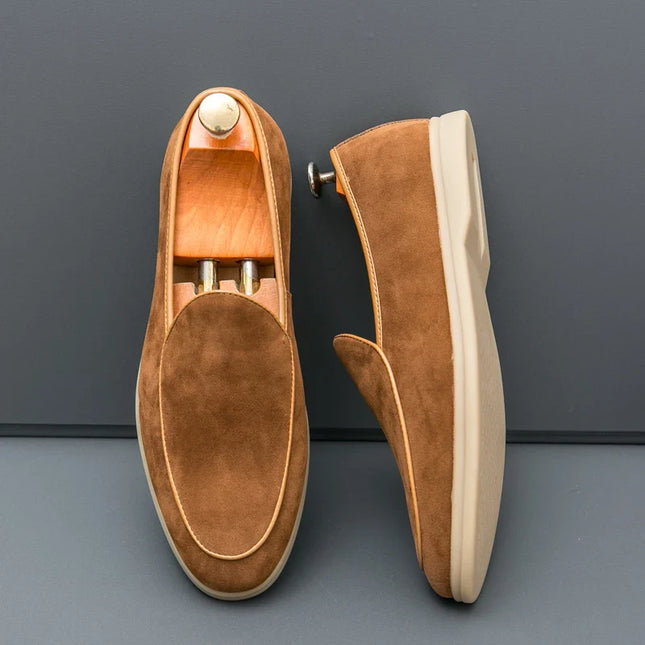 Men’s Riviera Suede Slip-On Loafers
