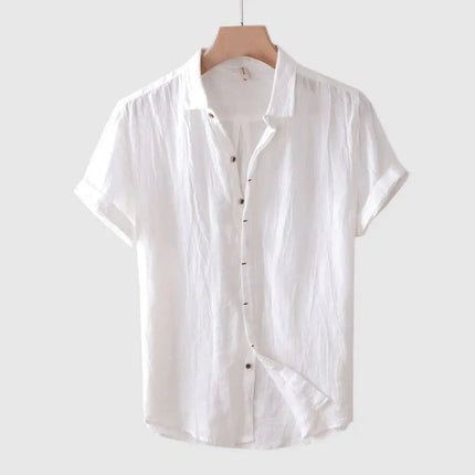 Men’s Rolled Sleeve Button Shirt
