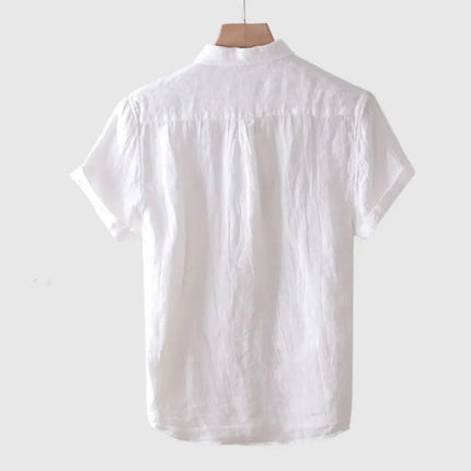 Men’s Rolled Sleeve Button Shirt