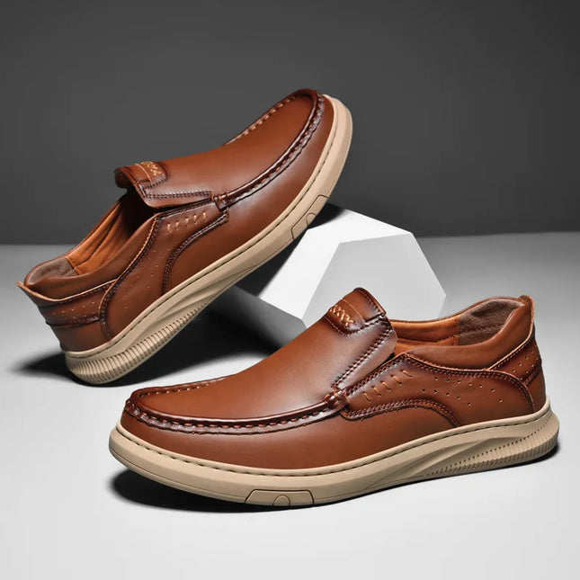 Men’s Saddle Moc Slip-On Casual Shoes