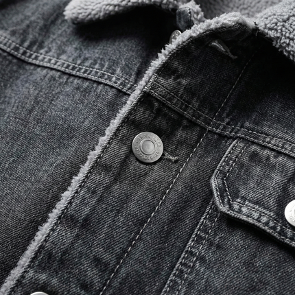 Men’s Sherpa Denim Jacket
