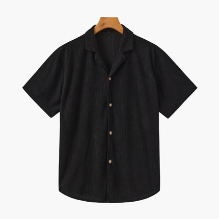 Men’s Short Sleeve Shirt and Shorts Set