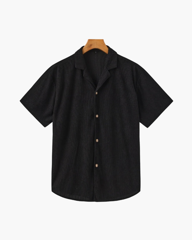 Men’s Short Sleeve Shirt and Shorts Set