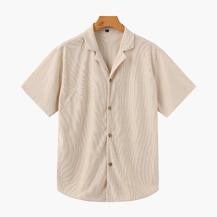 Men’s Short Sleeve Shirt and Shorts Set