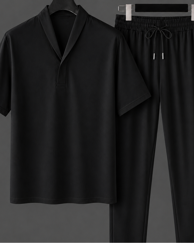 Men’s Short Sleeve Top and Pants Set