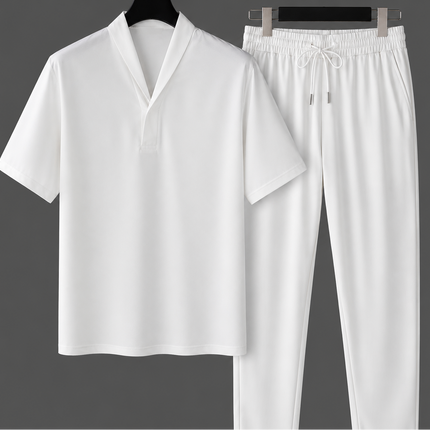 Men’s Short Sleeve Top and Pants Set