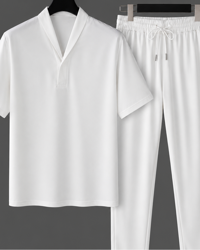 Men’s Short Sleeve Top and Pants Set